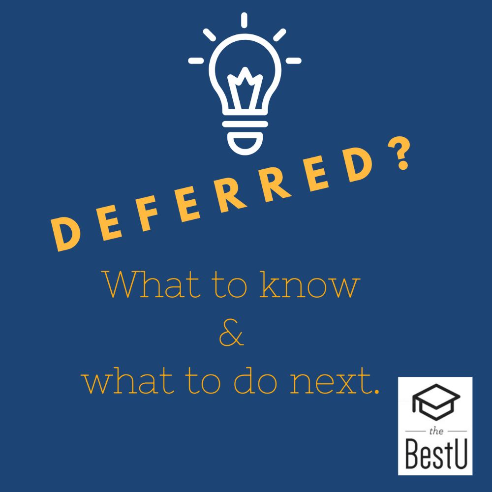 Deferred What to know and what to do next.