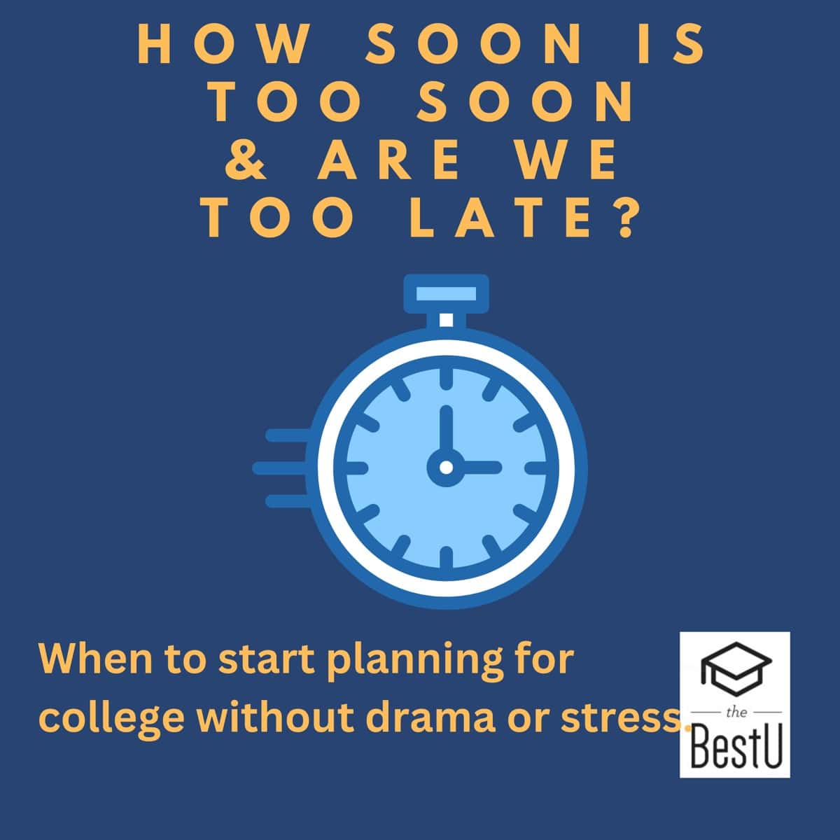 When to start planning for college